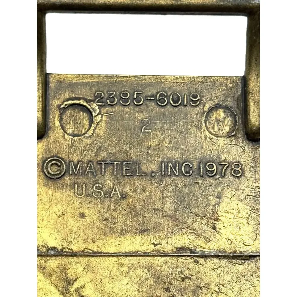 Mattel Hot Wheels Collector 1978 Part 2385-6019 Belt Buckle